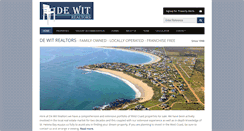 Desktop Screenshot of dewitrealtors.com